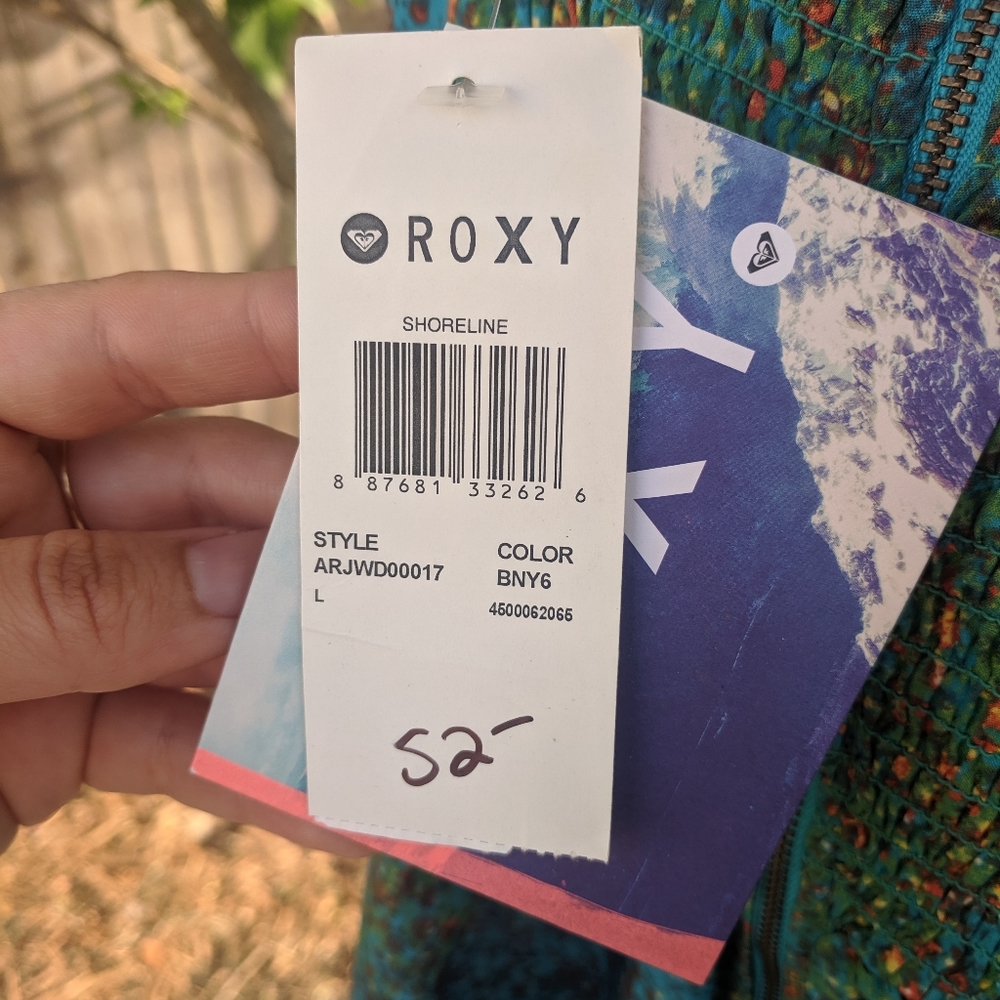 Roxy Shoreline Blue Sundress - Picture 5 of 5